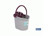 CUBO ESCURRIDOR 14L.MORADO