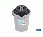 CUBO ESCURRIDOR 14 L GRIS CLARO