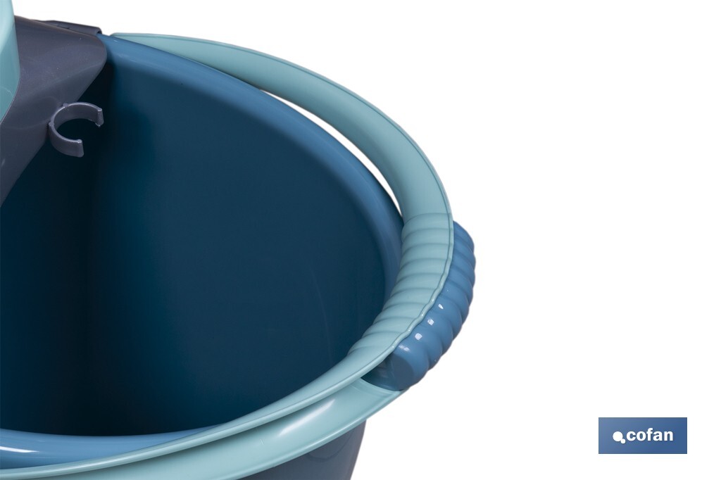 CONJUNTO FREGONA+CUBO ESCURRE  FÁCIL MODELO MARIEL14L 37x40x29 cm