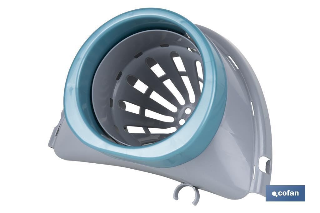 ESCURRIDOR POR PRESIÓN  FREGONA ESCURRE  FÁCIL MODELO MARIEL 16.5x18.3x26.5 cm