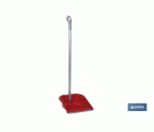Recogedor abatible rojo | Mango ergonómico