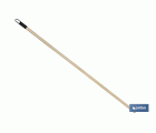 Palo de Madera con Rosca Ø 2.2 cm | Medida longitud 1.20 m | Para el Cepillo Cofan 09301122