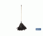 PLUMERO PLUMA AVESTRUZ MADERA CLASE A