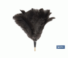 PLUMERO PLUMA AVESTRUZ MADERA CLASE A
