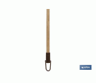 PLUMERO PLUMA AVESTRUZ MADERA CLASE A