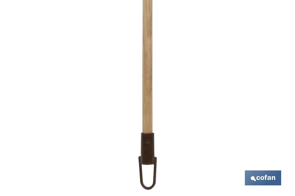 PLUMERO PLUMA AVESTRUZ MADERA CLASE A