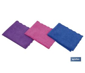 Pack de 3 bayetas de microfibra