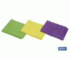 PACK DE 3 BAYETAS DE  MICROFIBRA  40X30cm