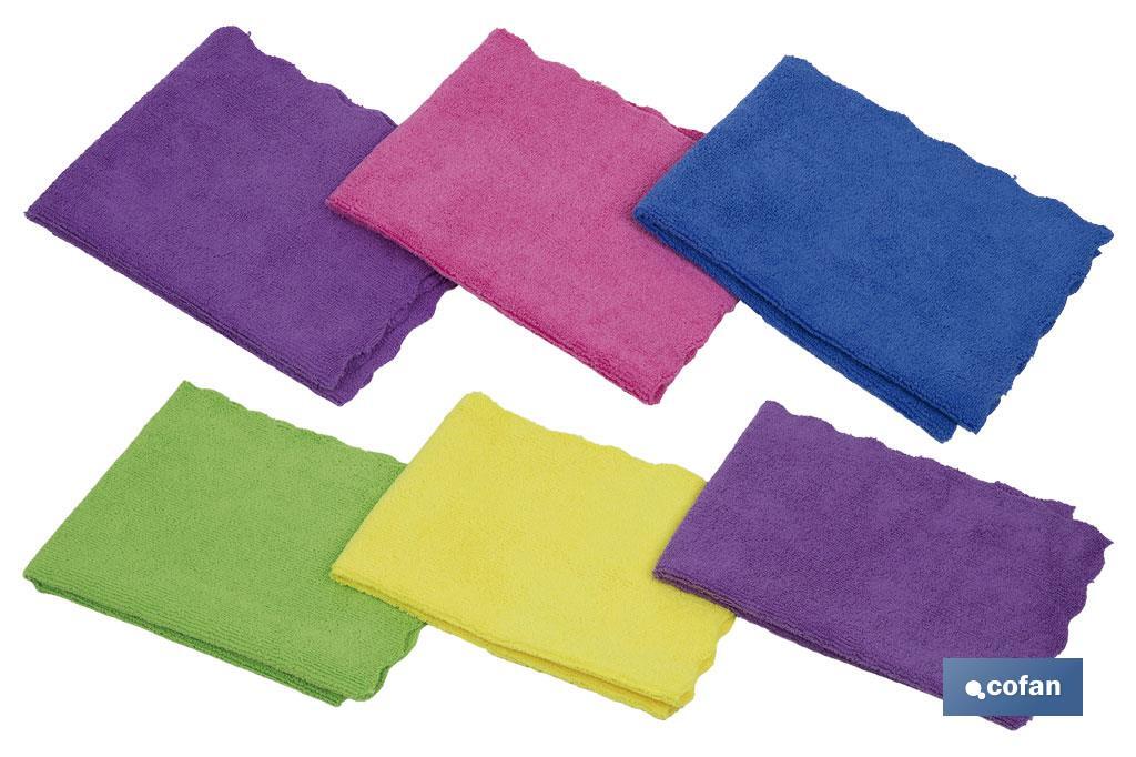 PACK DE 3 BAYETAS DE  MICROFIBRA  40X30cm