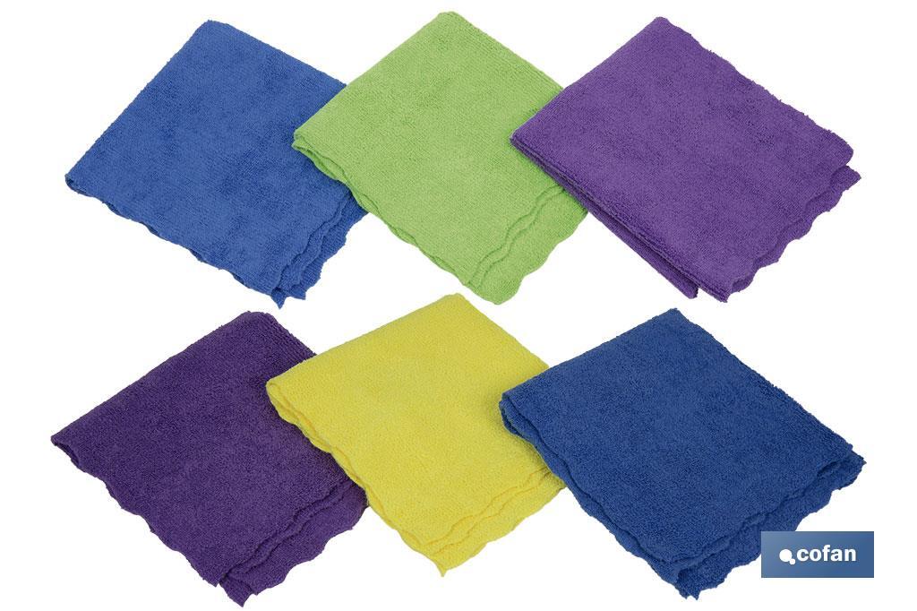 PACK DE 3 BAYETAS MICROFIBRA 30x30cm