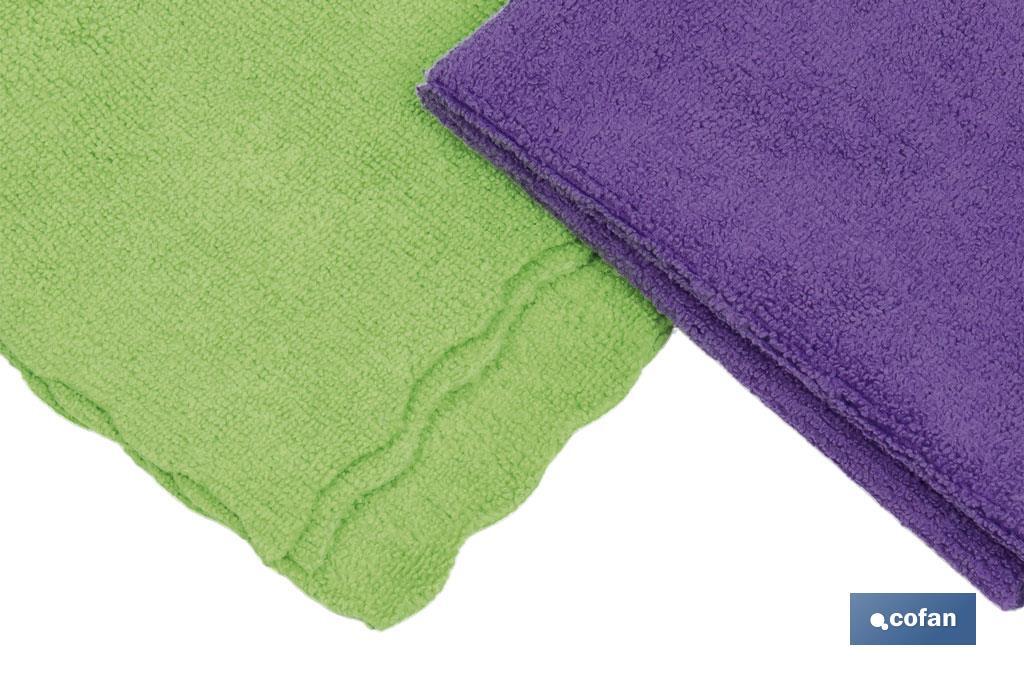 PACK DE 3 BAYETAS MICROFIBRA 30x30cm