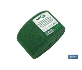 Rollo de estropajo verde