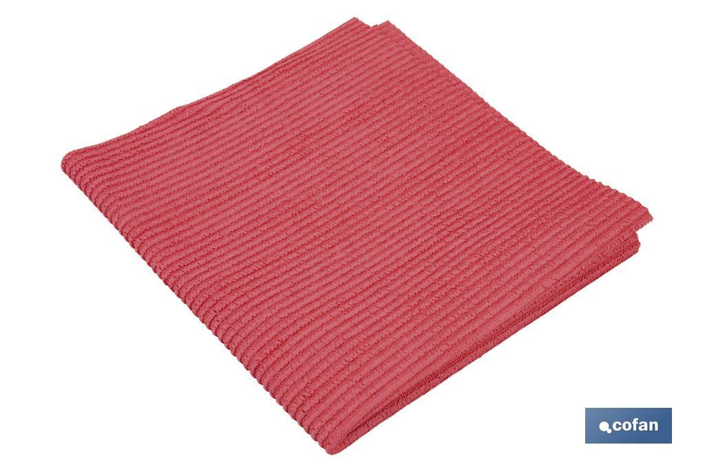 PACK DE 4  BAYETAS SUPER PRO AZUL, ROJO, AMARILLO , VERDE 38 X 35 CM