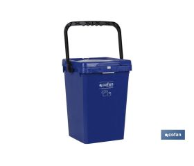 Contenedor Azul para Papel y Cartón