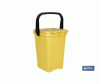 CONTENEDOR AMARILLO PARA PLASTICOS-LATAS, 25L.
