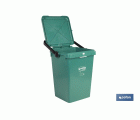 CONTENEDOR VERDE PARA VIDRIO  25L.