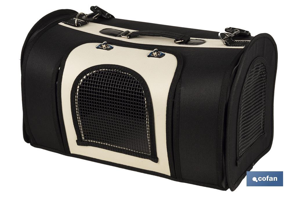BOLSA TRANSPORTÍN PARA MASCOTAS  43X25X29cm