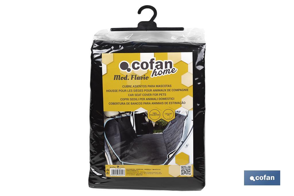 CUBRE ASIENTOS PARA MASCOTAS 137 X 147 CM