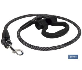 Correa con Dispensador de bolsas | Accesorios para Perros | Color Negro