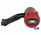 DISPENSADOR DE BOLSAS MASCOTA CON LINTERNA LED  13,5 X 4,5 CM