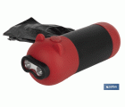 DISPENSADOR DE BOLSAS MASCOTA CON LINTERNA LED  13,5 X 4,5 CM