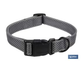 Collar Reflectante para Perros | Color: Gris | Varias Tallas
