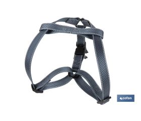 Arnés Reflectante para Perros | Color Gris | Varias Tallas