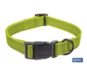 Collar Reflectante para Perros | Color Verde | Tallas S o M