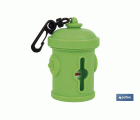 DISPENSADOR DE BOLSAS PARA MASCOTAS VERDE 7,8X5 CM