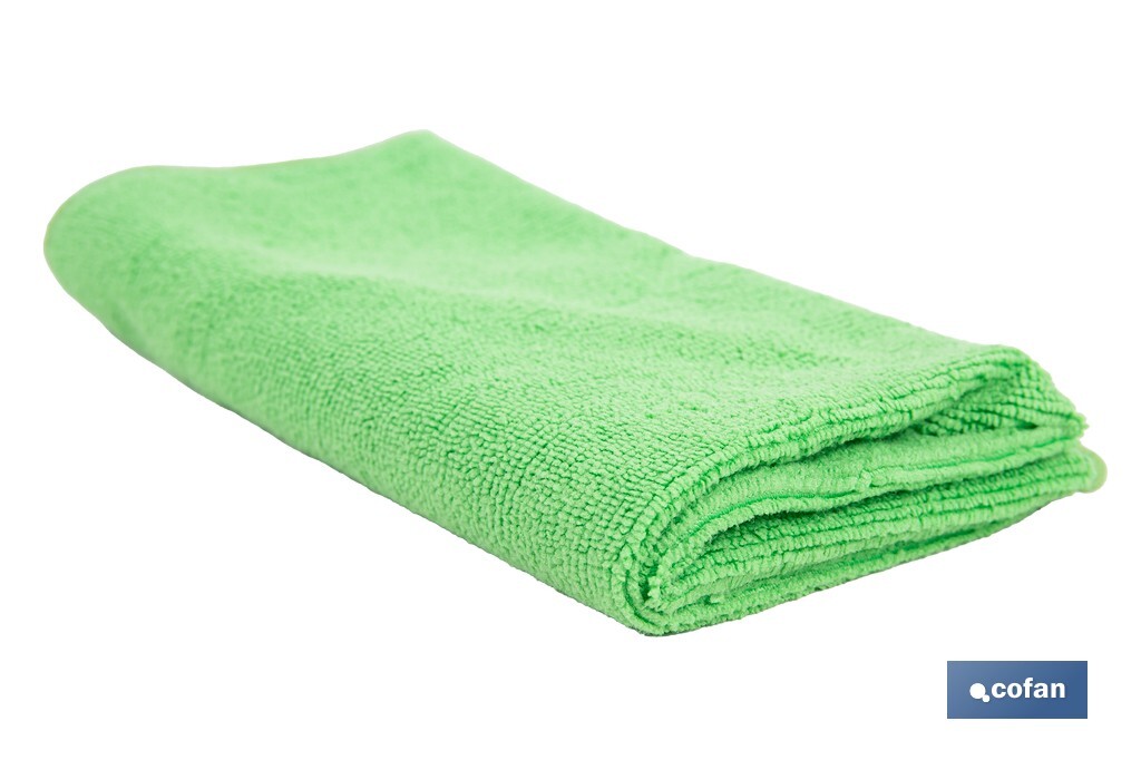 BAYETA MICROTEX 40X40cm COLOR VERDE