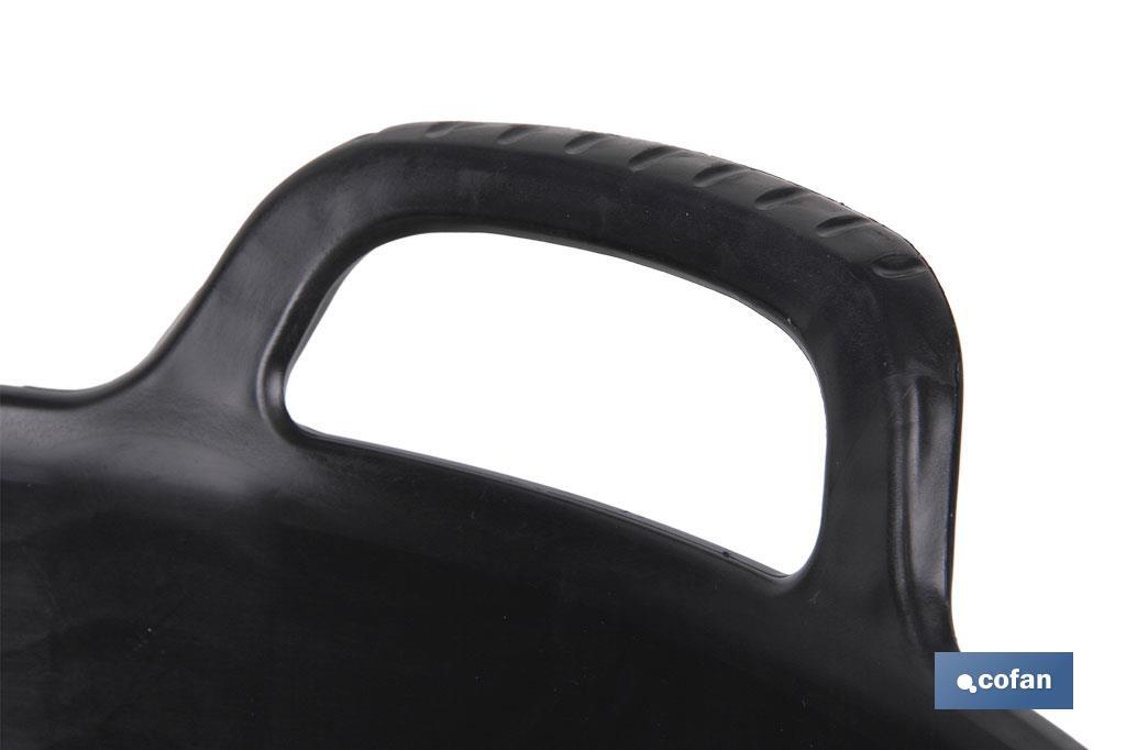 CAPAZO   NEGRO  RECICLADO  42 L   48.5 X 45 X 38 CM