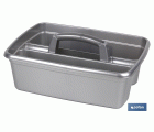ORGANIZADOR DE LIMPIEZA  COLOR GRIS  39.5X29X16cm