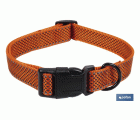 COLLAR PARA PERROS NARANJA 2.5X45-70