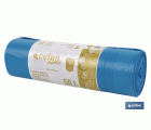 BOLSA DE BASURA  AUTOCIERRE PERFUMADA  70 X70 CM G.120 COLOR AZUL10 UDS 50L