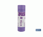 BOLSA DE BASURA AUTOCIERRE PERFUMADA LAVANDA 57 X 57 G.90 COLOR VIOLETA 15 UDS 30l