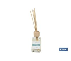 Ambientador de varillas | Aroma a océano | Difusor con varillas de ratán