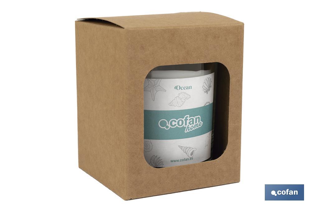 VELA AROMATICA DE CERA VEGETAL OCEAN 125 G