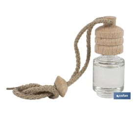 Ambientador de coche | Tapón de madera | Aroma a manzana