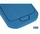 CUBO DE BASURA PARA RECICLAR 15 LITROS  COLOR AZUL 20 X 31  X 42 CM