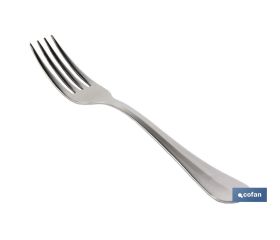 Tenedor de mesa | Modelo Bolonia | Fabricado en Acero Inox 18/0 | Envase blíster o pack