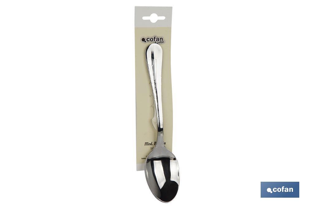 BL 2uds CUCHARA DE MESA INOX C-18/0 MODELO BOLONIA 1.8 mm