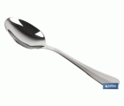 Cuchara de postre | Modelo Bolonia | Fabricado en Acero Inox 18/0 | Envase blíster o pack