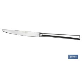 Cuchillo de mesa | Modelo Bari | Fabricado en Acero Inox 18/0 | Blíster o Pack