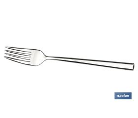 Tenedor de mesa | Modelo Bari | Fabricado en Acero Inox 18/0 | Blíster o Pack