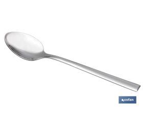 Cuchara de Té | Modelo Bari | Fabricado en Acero Inox 18/0 | Blíster de 3 Unidades