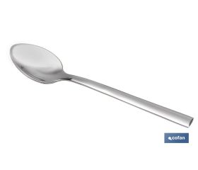 Cuchara de Moka | Modelo Bari | Fabricado en Acero Inox 18/0 | Blíster de 3 Unidades