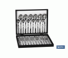 CUBERTERIA INOX MODELO BARI 24 pcs C-18/10 2,5 mm