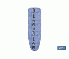 Funda Acolchada Iconos Lavado | Medida: 135 X 53 cm