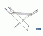 TENDEDERO EXTENSIBLE ELECTRICO ALUMINIO 148 X 52 X108 CM IP22