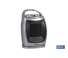 Termo ventilador Eléctrico | Modelo Finlandia | Doble Función de Calor 750 - 1500 W | Calefactor Cerámico PTC